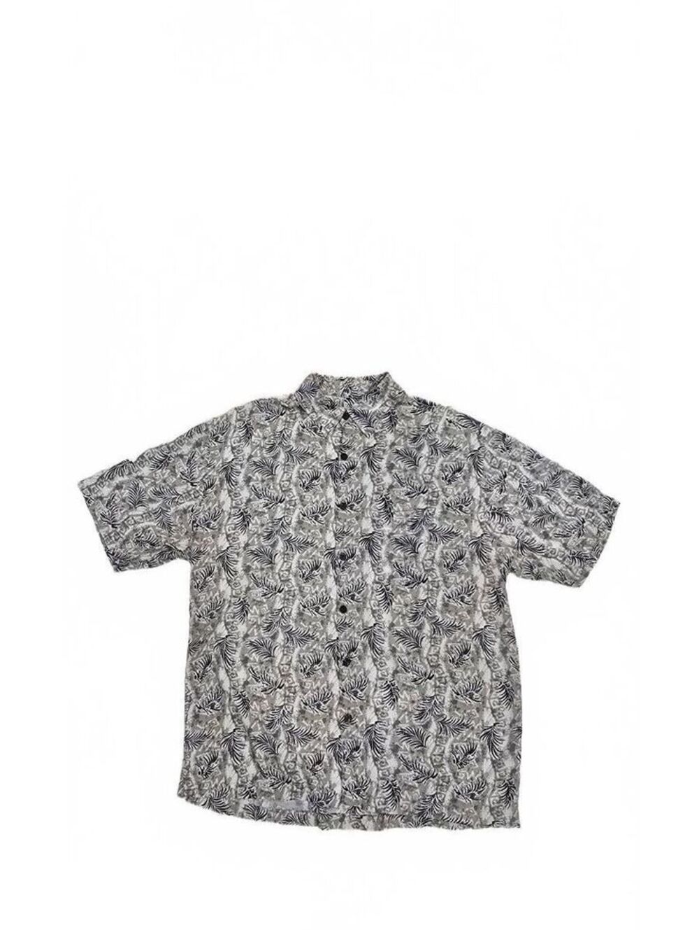 Ocean Pacific Men's Short Sleeve Rayon Button-Up Shirt